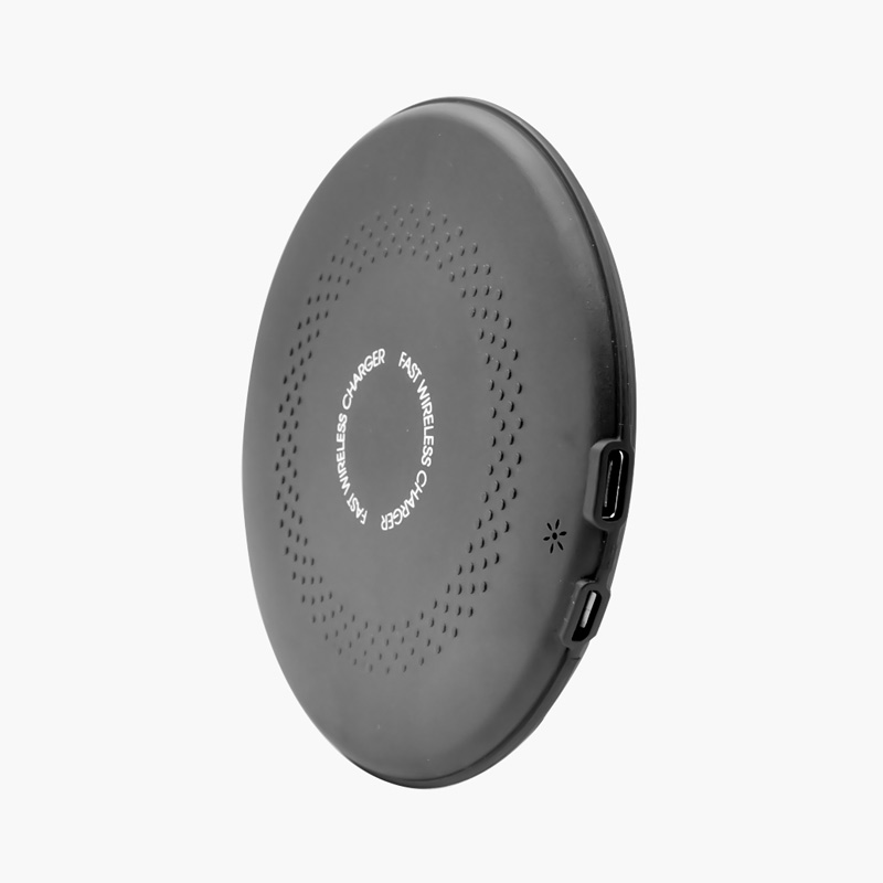 10W/7.5W/5W 3in1 Fast Wireless Charging Pad/Qi Transmitter - Black