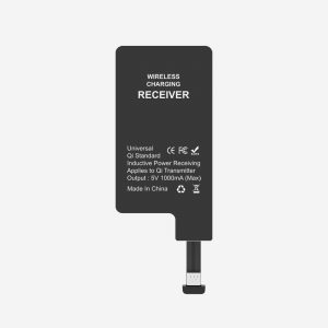 Pakshwe Qi Wireless Charger Receiver Micro USB 2B Front Pakshwe