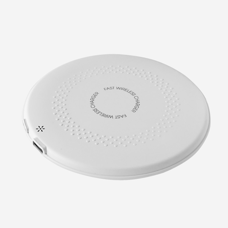 10W Fast Wireless Charging Pad, 7.5W/5W Qi Transmitter for Qi-Enable Devices - White