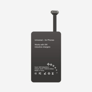 #3C USB-C Wireless Charging Receiver for Phones - Back