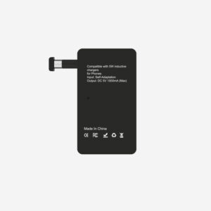 #4A 5W Micro USB (Narrow Side Up) Charging Receiver for Phones - Left-Upper/Right-Lower Ports