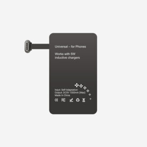 #4C USB-C Wireless Charging Receiver for Phones - Back