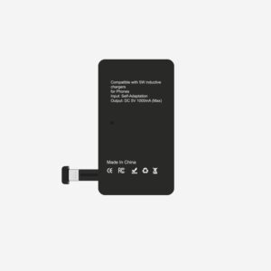 #5B Micro USB (Narrow Side Down) 5W Wireless Charging Receiver for Phones - Left-Lower/Right-Upper Ports