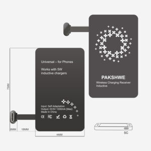 #5C USB-C Wireless Charging Receiver for Phones