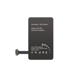#5C 5W USB-C Wireless Receiver for Phones - Left-Lower/Right-Upper Ports Compatible